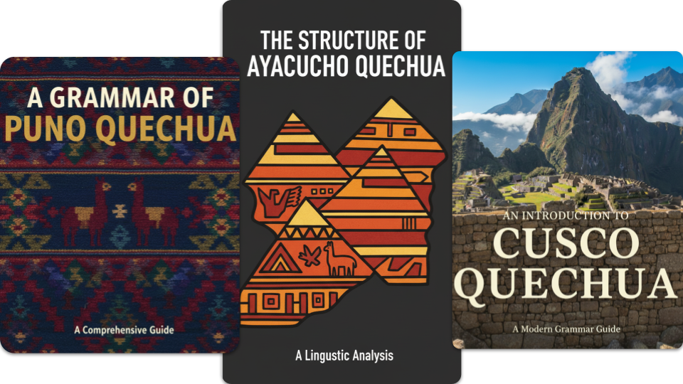 Quechua Grammar Books